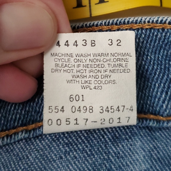 Vintage Levi's 1970's Orange Tab 517. 36X31. GVPWC. Blue Jean. - Picture 7 of 13